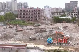 “中国女排娘家”基地项目安置房用地建筑物已拆除两成图片