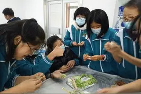 冬至到，吃水饺！济南这群中学生自己动手丰衣足食图片