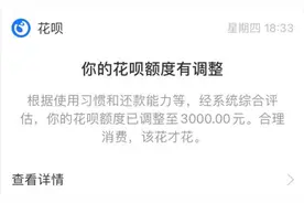 蚂蚁花呗额度突然“被砍”有人直接降到3000元以下图片