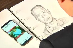 115秒丨临沂12岁女孩为父追凶 妙手神探出手相助 相似度70%复原嫌疑人画像图片