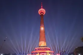 中央电视塔跨年灯光秀活动取消，套票游客可退款图片