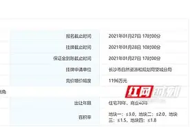 住宅限价12000元/㎡ 望城月亮岛“王炸”地块挂网图片