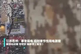 江苏苏州：寒冬保电 应对季节性用电激增视频封面
