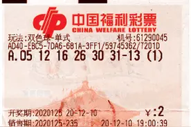 陕西一彩民2元机选中双色球1050万元：我都服了我自己图片