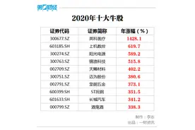 英科医疗超14倍涨幅领衔 2020年十大牛股出炉（名单）图片
