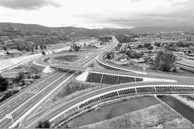 平凉静宁至庄浪高速渭源至武都高速定西段通车图片