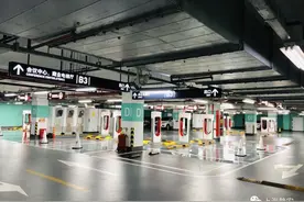 全球最大特斯拉超级充电站上线静安，充电费2.45元/千瓦时图片