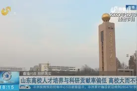 大而不强!山东高校人才培养与科研贡献率偏低,“五唯”论仍有市场视频封面