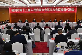 林宝金参加市十五届人大五次会议福清代表团审议图片