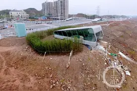 重庆又现“最荒凉地铁站”目前尚未投入使用图片