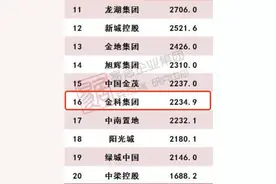 西南千亿房企增至3家 整体发展分化加剧图片