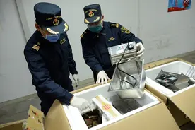 广州海关查获3批涉嫌走私出口香烟图片