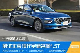 生活是道多选题 测试北京现代全新名图1.5T图片