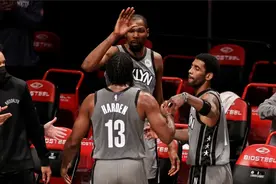 赛季关键时刻总得分榜：哈登58分第一 杜兰特56分第二图片