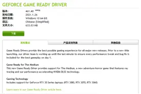 NVIDIA发布GeForce 461.40驱动：正式支持移动版RTX 30显卡图片