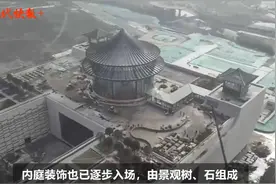 扬州中国大运河博物馆初现雄风图片