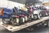 交管部门重申：武汉中心城区全天禁摩图片