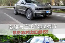 潮酷与庄重你pick谁 领克05对比红旗HS5图片