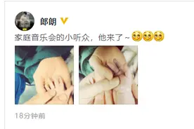 郎朗官宣吉娜生子！网友：小宝贝估计出生就会弹钢琴吧图片