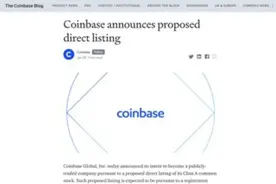 从“野路子”转为“正规军”？至少8家加密企业计划IPO，Coinbase宣布直接上市图片