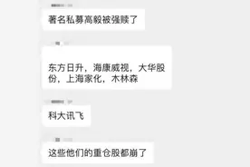 股民炸锅！重仓股频繁爆雷，冯柳被传遭强制赎回，高毅资产的声明来了图片