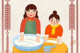 腊月二十八 | 打糕蒸馍贴花花图片