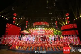 2021年海南省琼剧春节联欢晚会首播，三朵“梅花”同台唱响图片