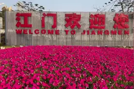 江门欢迎您！龙湾高速出入口新春扮靓啦图片