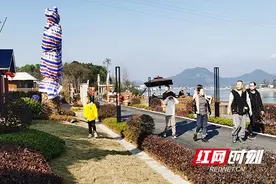 桃江县三堂街镇：资水边的水岸·湿地度假庄园 当地居民网红打卡地图片