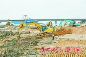 厦门新机场片区33个项目建设不停工 高起点高标准打造现代航空城图片