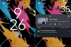 Android 12锁屏界面曝光：字体变大变粗 老年机风格上线图片