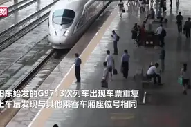 12306客服：G9713次列车车票重复系临时调整所致视频封面