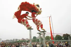 这群东莞80后从小爱醒狮，长大后开公司，把舞狮玩成了事业图片