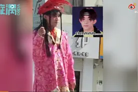 河北一高跷演员酷似易烊千玺走红，网友看后直呼：一模一样图片