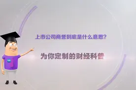 《环球经济热搜》：上市公司商誉到底是什么意思？图片