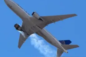 一架从中国香港飞往西班牙马德里的波音777飞机在莫斯科迫降图片