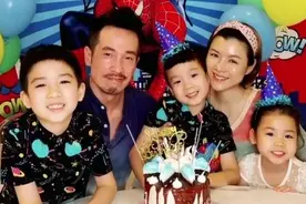 陈茵媺为二儿子庆6岁生日：你的出生是我感恩的事情之一图片