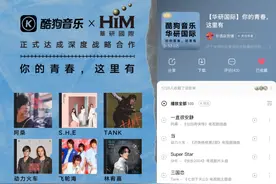 酷狗音乐获华研国际全量曲库授权，6000万正版曲库再次升级图片