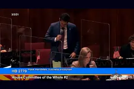 太“反智”！美国州议员：艾滋病暴发时都没要求戴口罩，所以疫情期间也不用戴图片