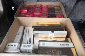上海市公安局青浦分局香花桥派出所大盈检查站查获无证运输烟草专卖品图片