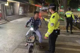 周末交通综合大整治！深圳交警严查电动车交通违法行为图片