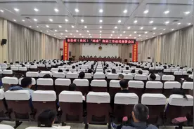 全县村“两委”换届工作动员部署会议召开图片