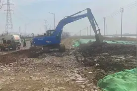 徐圩新区江苏大道工程，开建啦图片