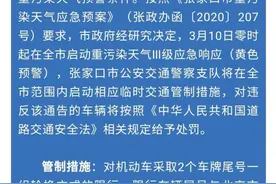 最早明日起！河北多地限行有变……图片