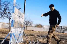 厉害了！小猫被退伍老兵训成“特种猫”，上树跳肩一气呵成图片