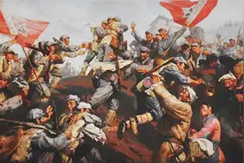 信念火炬照亮漫漫征途图片