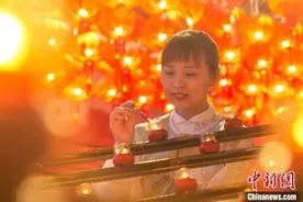 莆田元宵迎来妈祖“尾暝灯”图片