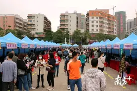 汇聚龙头企业，三水大型招聘会871人达成初步就业意向图片