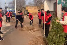 莘县十八里铺镇：绿化唤新颜 不负好时节图片