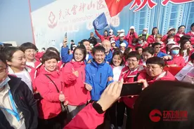 战士归来！武汉雷神山医院封舱后首次开放图片